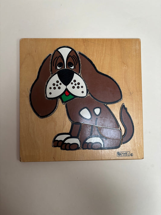 Grote puzzel hond