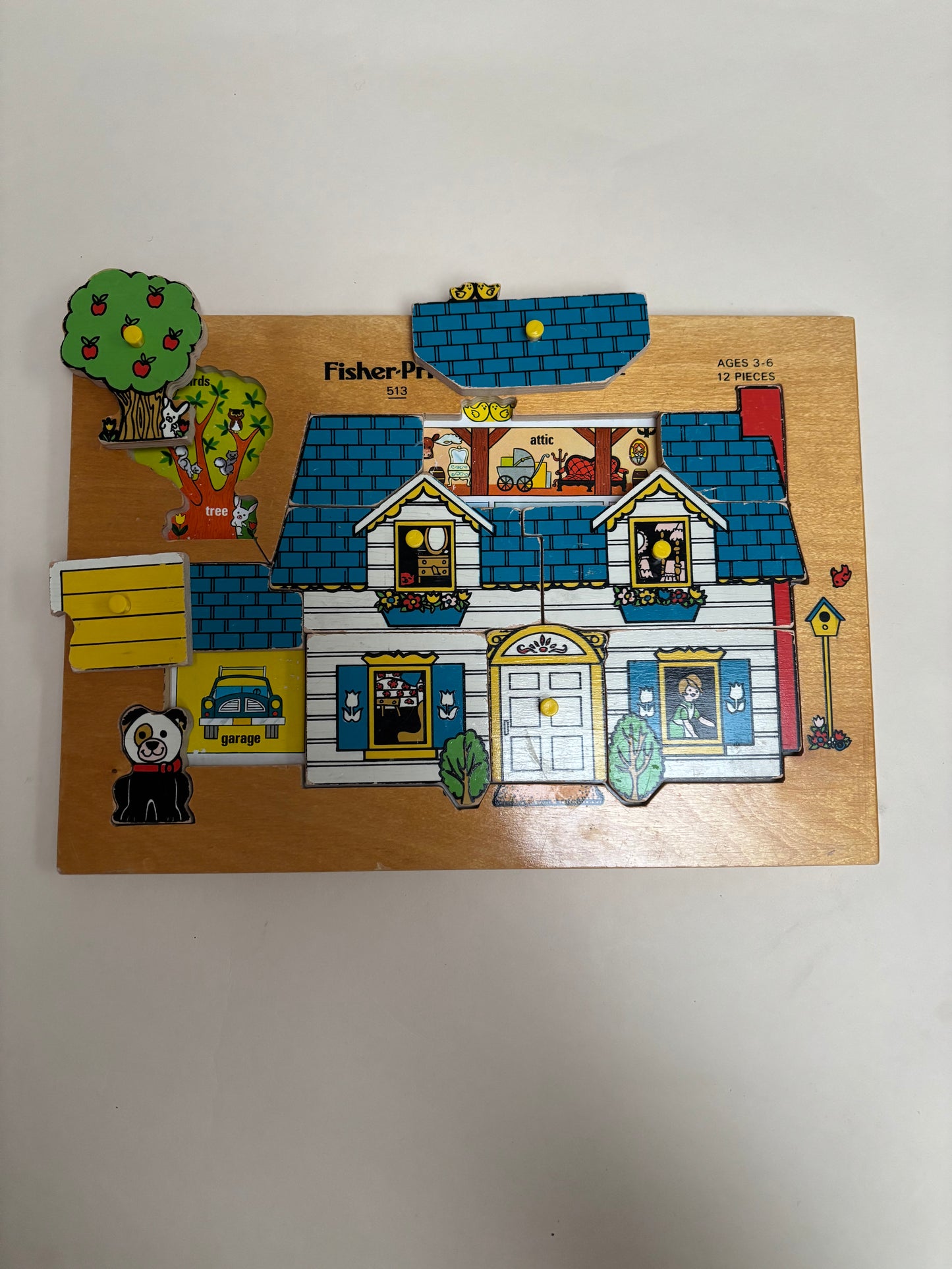 Fisher price puzzel huis