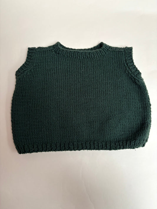 Mouwloze knit (6/18 mnd)