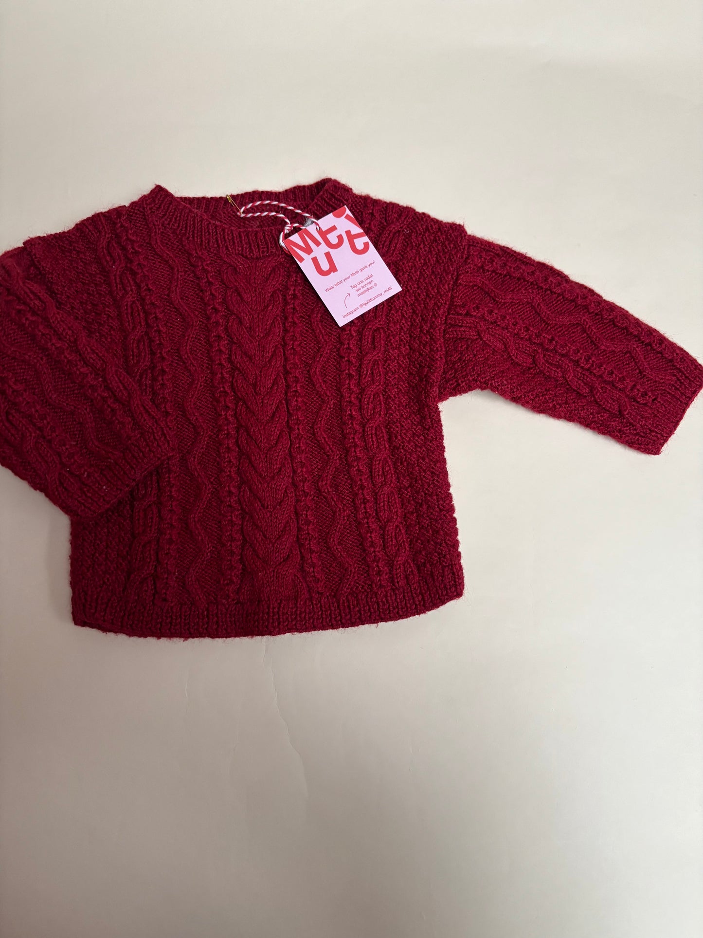 Mini kabelknit (3/6 mnd)