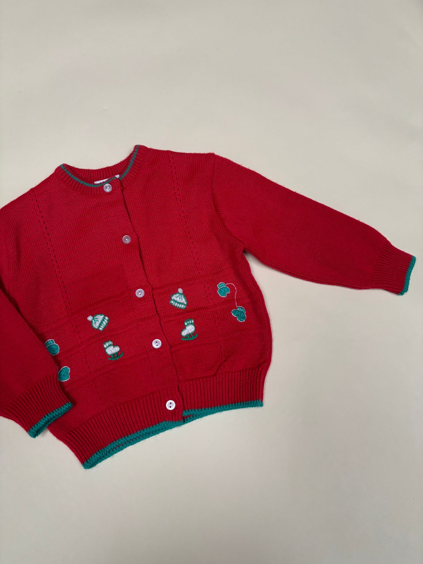 Cardigan kerst (18/24 mnd )