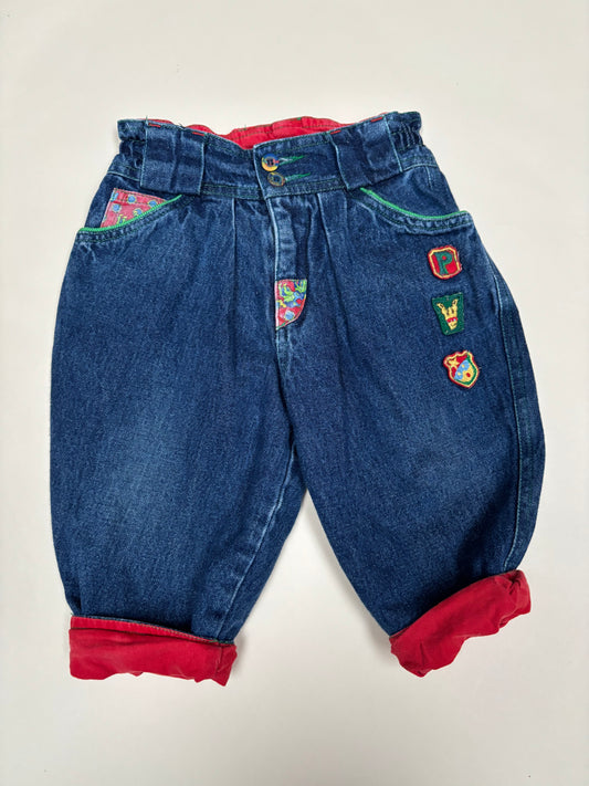 Jeans patchagogo (12-18 mnd)