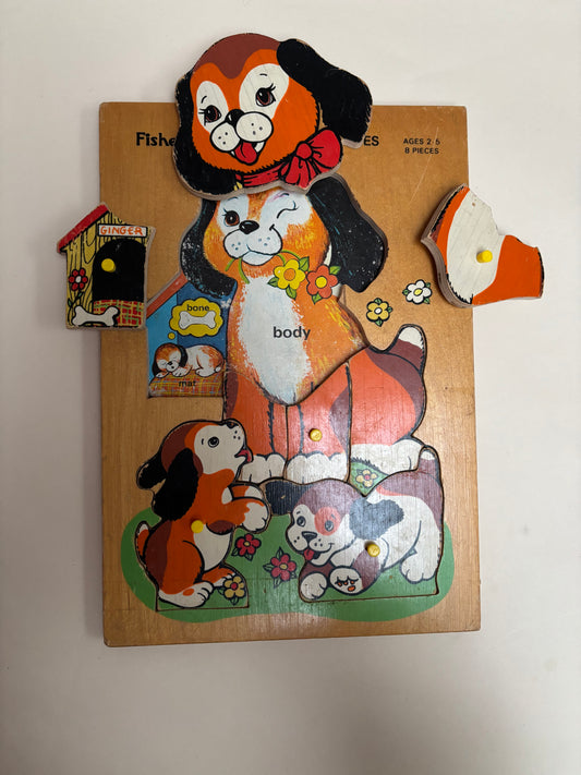 Fisher price puzzel hond