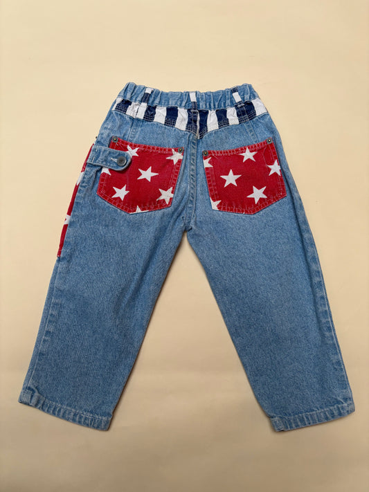 Stars & Stripes jeans (2/3 jaar)