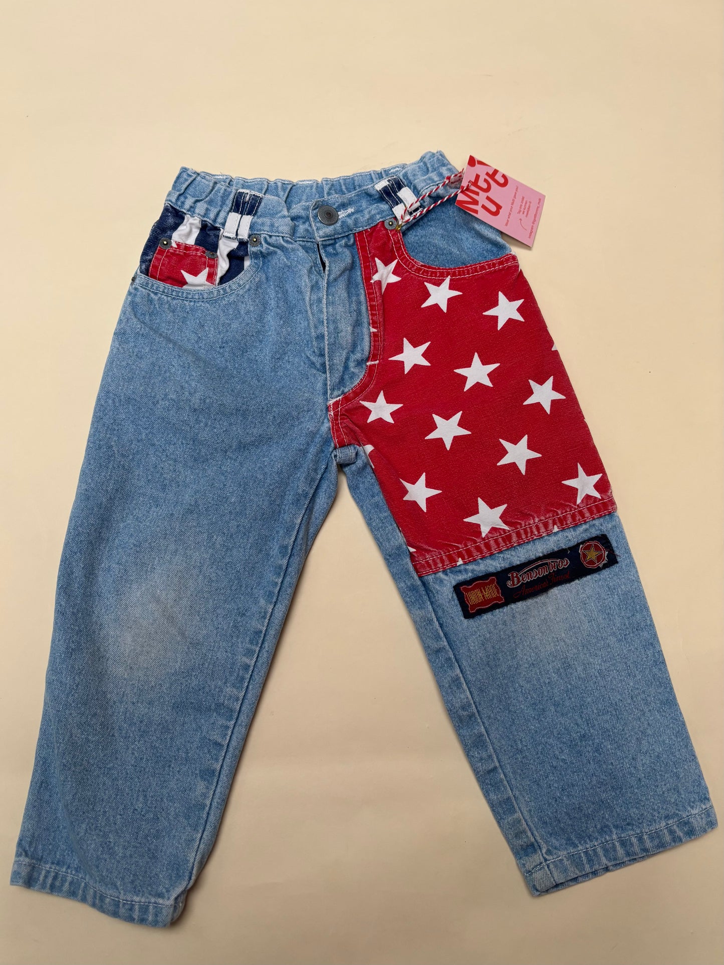 Stars & Stripes jeans (2/3 jaar)