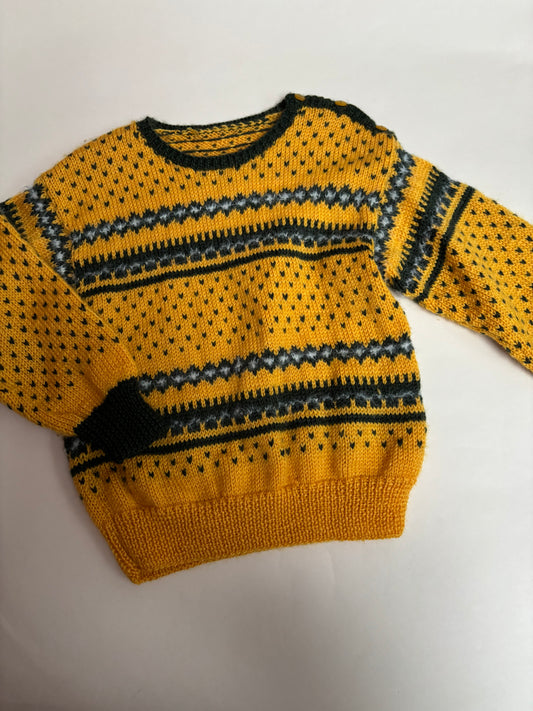 Kersttrui knit (4/5 jaar)