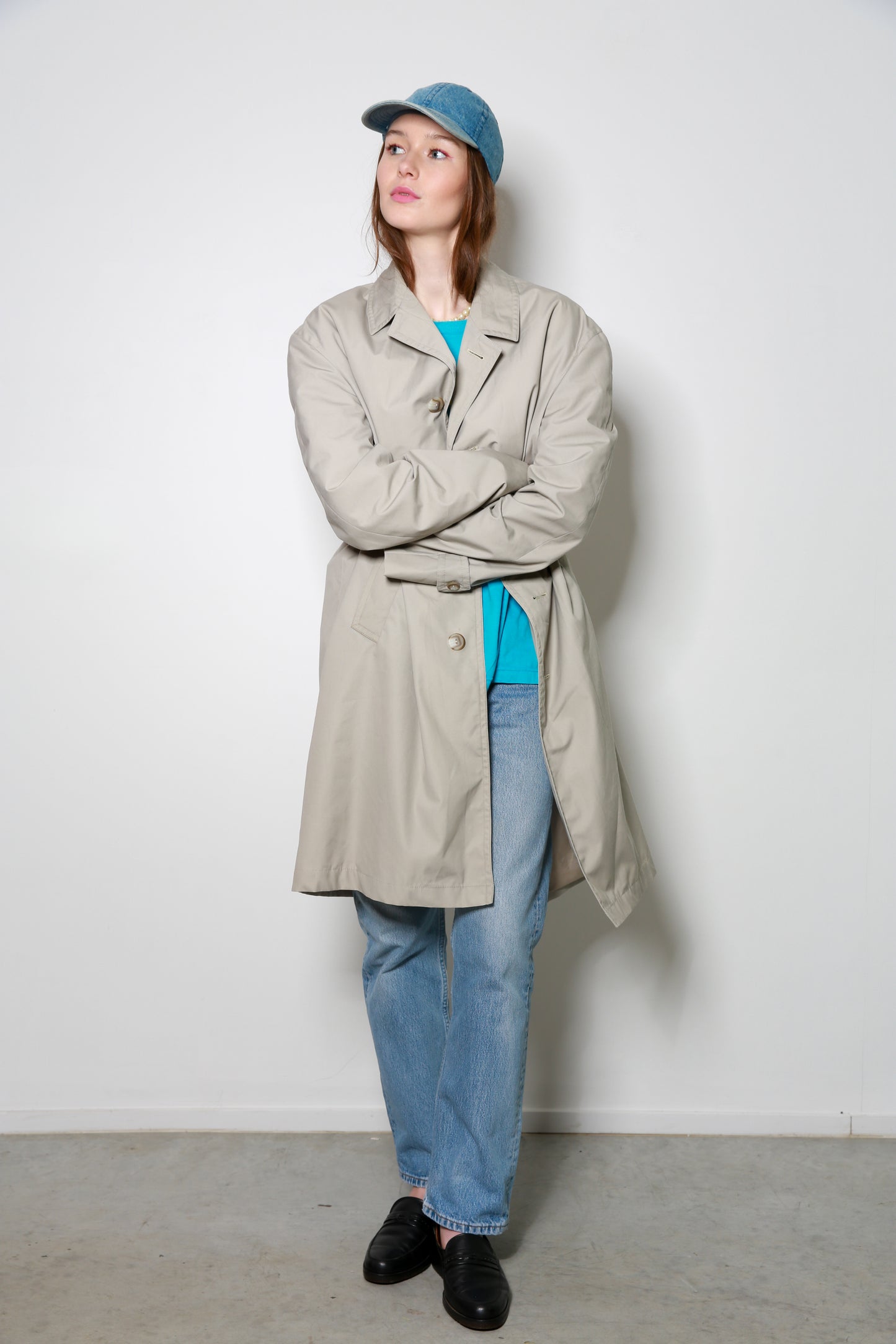 lichte trenchcoat (M/L)